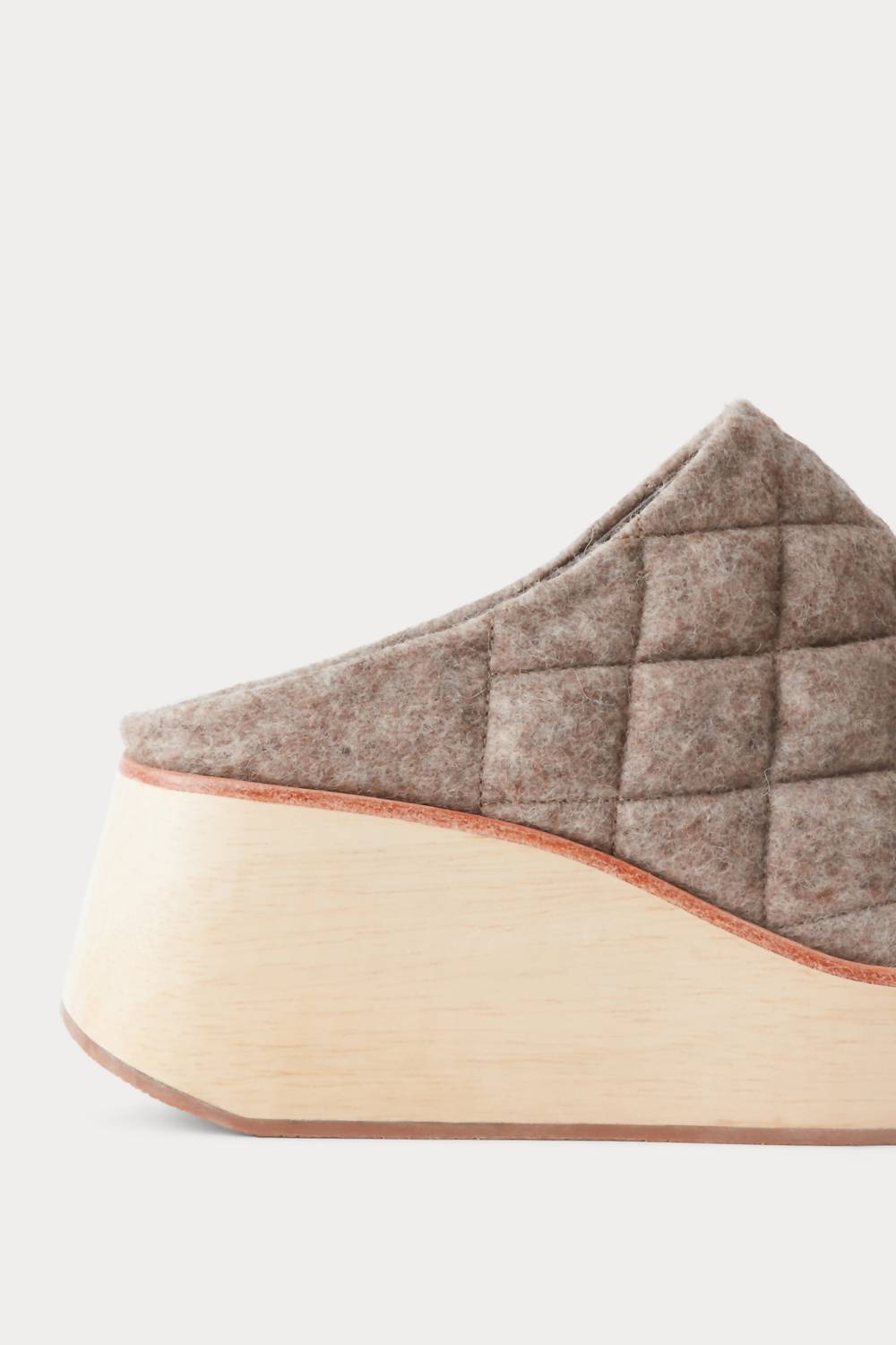 RACHEL COMEY Women's Sesley Rocking Mules in grey melange - women's shoe - alternate view