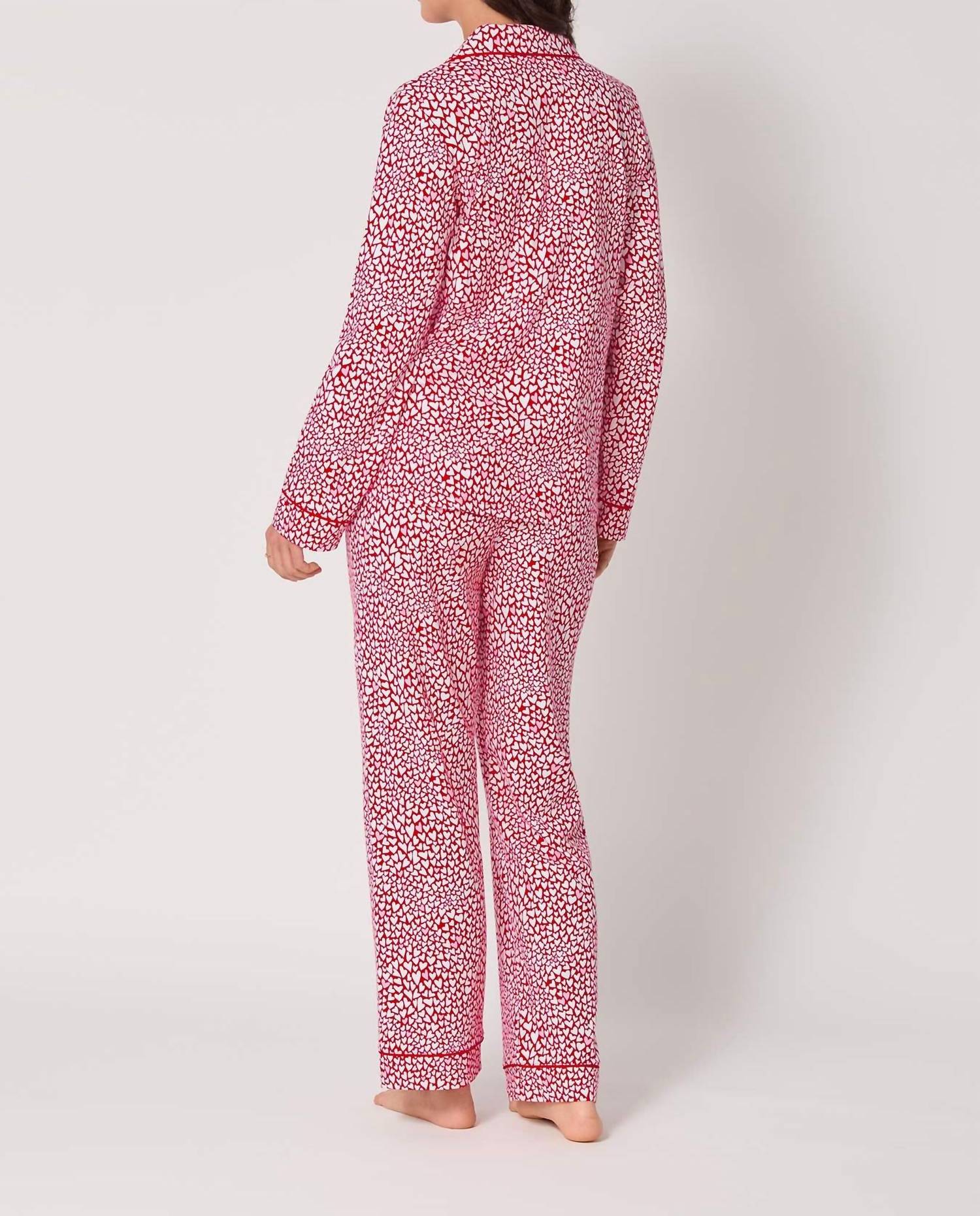 Bedhead Pjs - Bursting With Love Long Sleeve Pajama Set