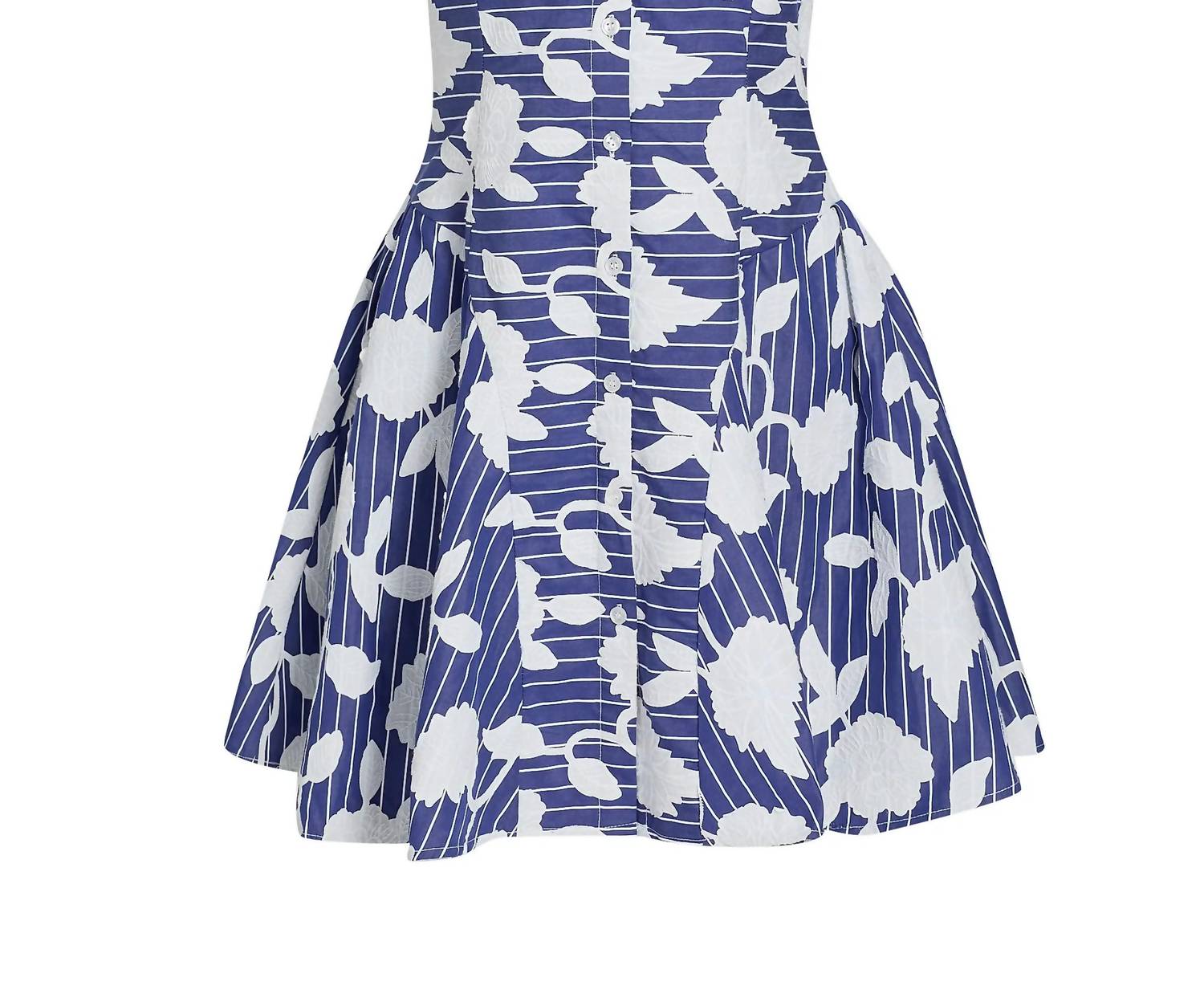 Milly - Maxine Floral Embroidered Mini Dress