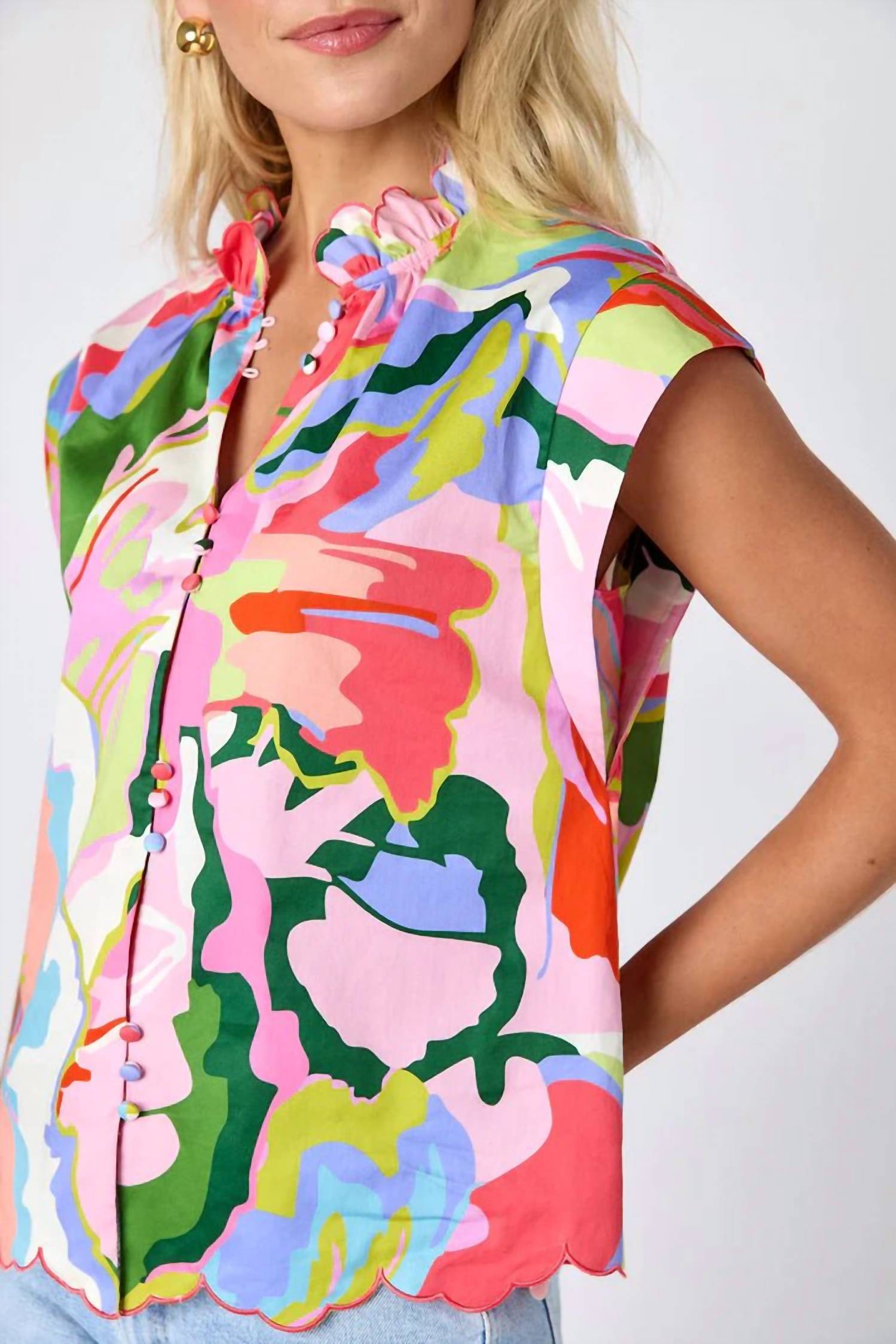 Crosby By Mollie Burch - Fritzy Top