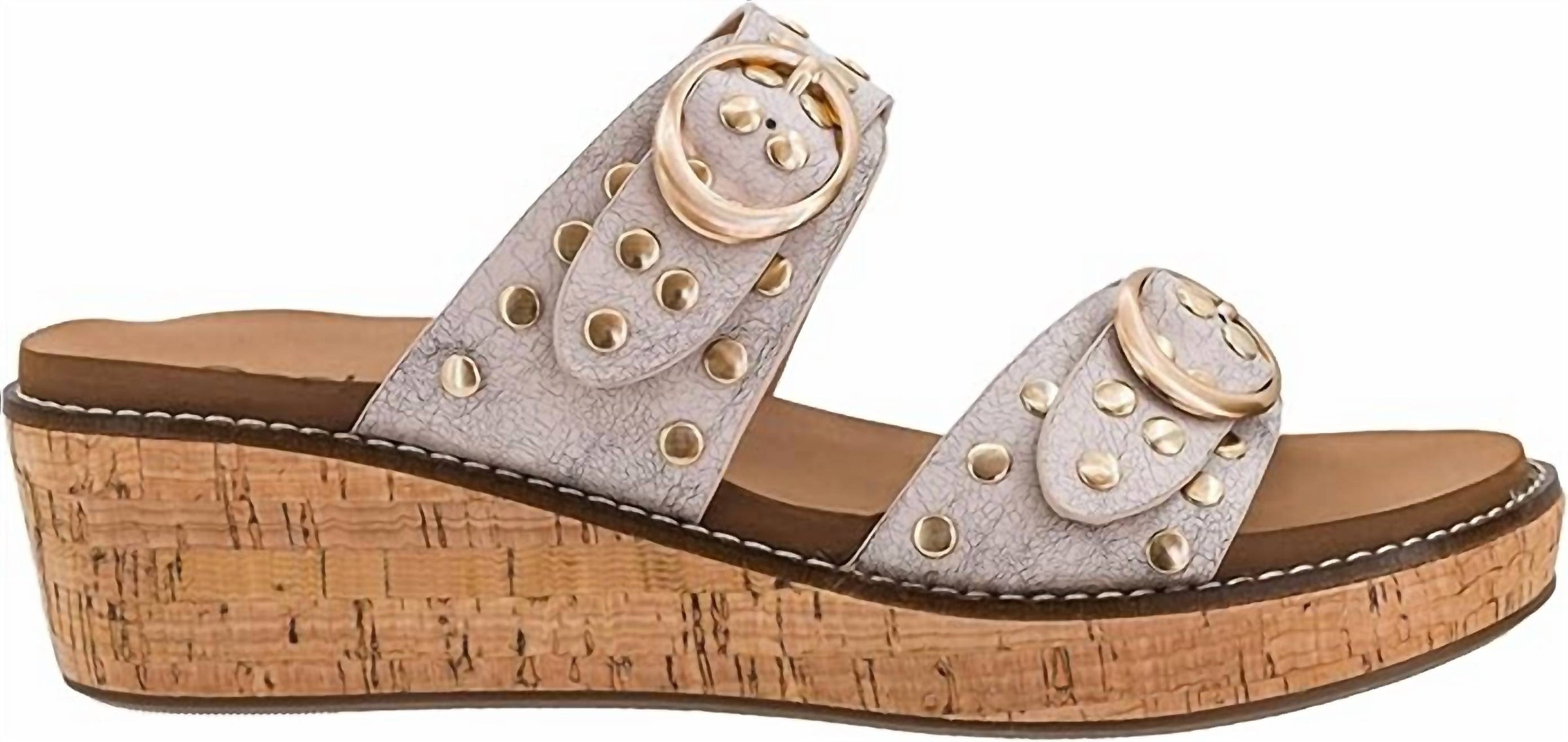 Corkys Footwear Women's Told You So Wedges in cream crackle - women's sandal