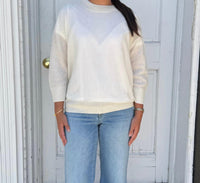0039 Italy - Amanda Open Knit Sweater