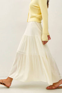 Be Cool - Sienna Smocked Maxi Skirt