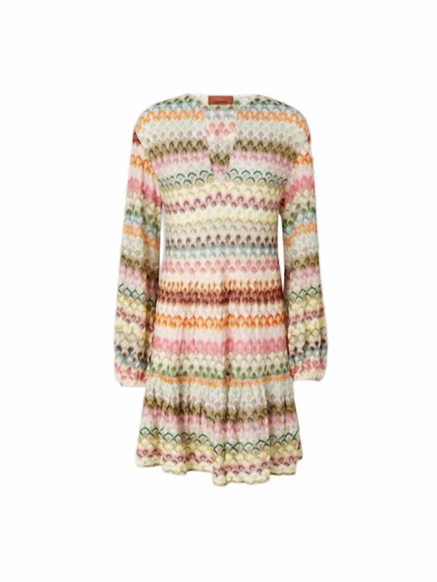 Missoni - Long Sleeve Dress