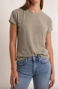 Z Supply - Modern Tri Blend Crew Neck Tee
