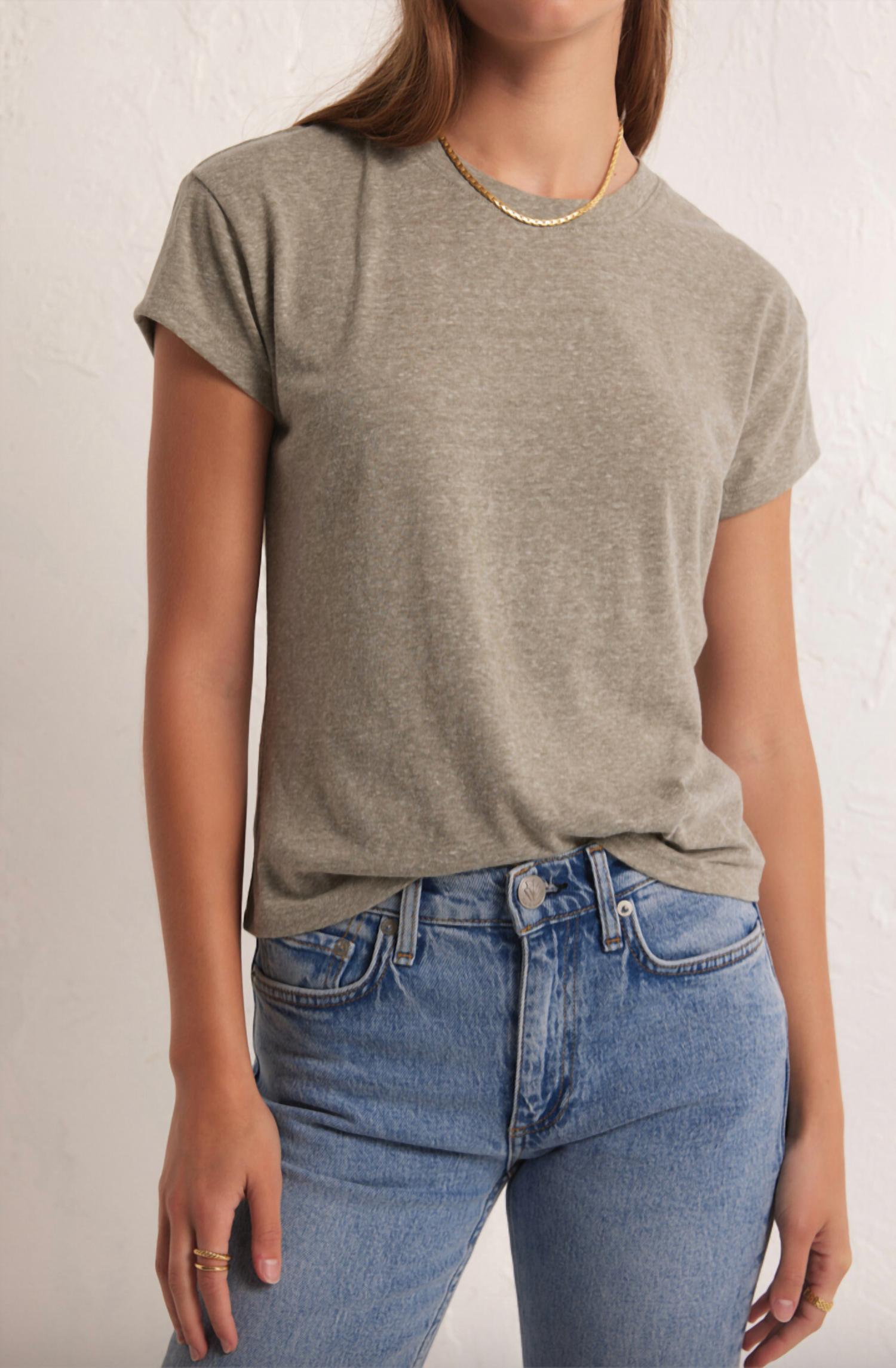 Z Supply - Modern Tri Blend Crew Neck Tee