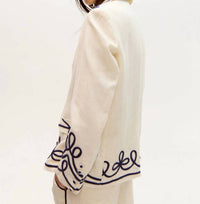 Carolina K - Vera Embroidered Blazer