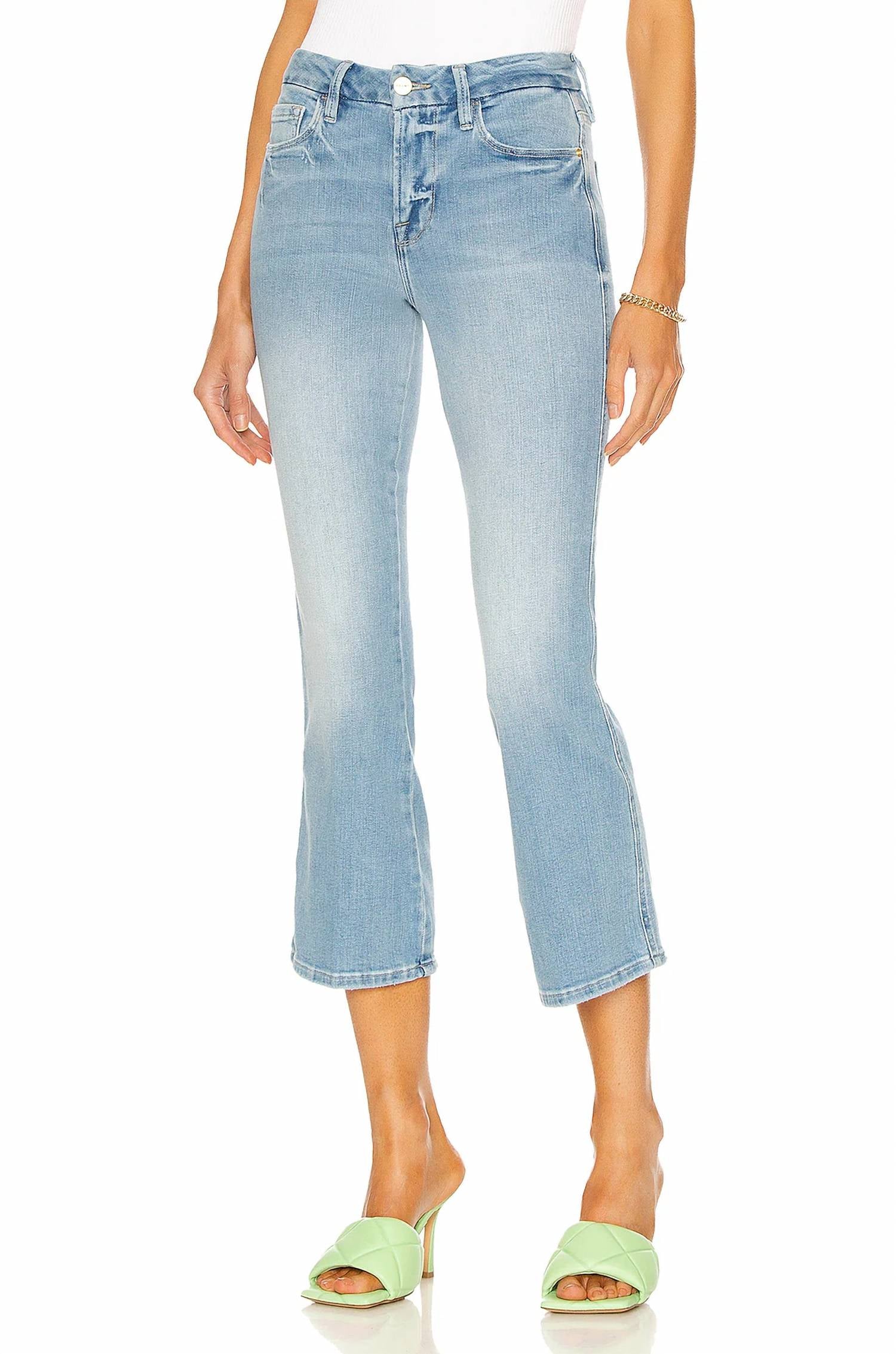 Frame - Le Crop Mini Boot Double Needle Jean
