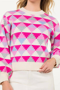 Thml - Modern Patchwork Sweater