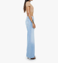 Mother - Lil Lemon Twist Sneak High Rise Wide Leg Jeans