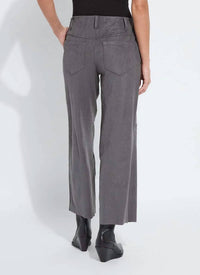 Lysse - Amina Patent Foil Vegan Suede Pant