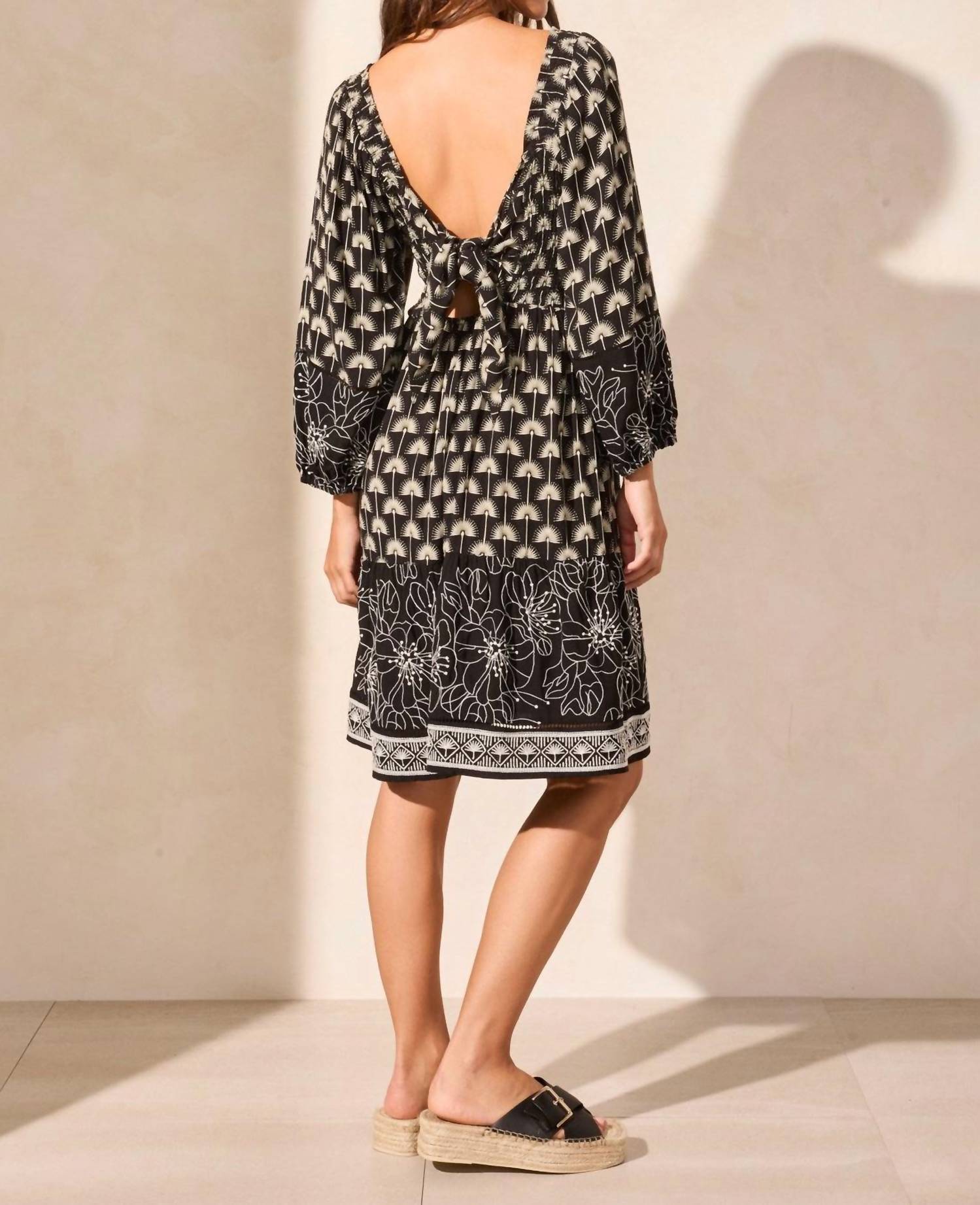 Tribal - Wear 2 Ways Embroidered Dress