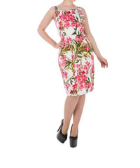 Orchid Bloom - Floral Wiggle Dress