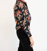 Love The Label - Pippa Button Front Long Sleeve Top
