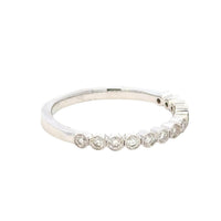 Aamiaa - 0.30 Carat Natural Diamond Round Brilliant And Baguette Band Ring - Size 6.5