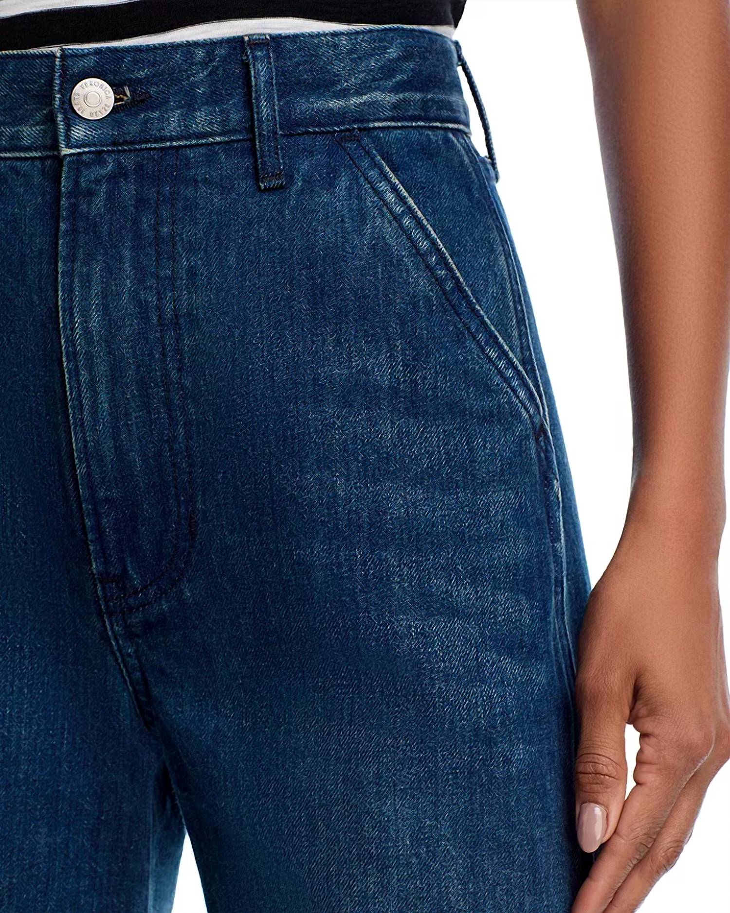 Veronica Beard - Taylor High Rise Wide Leg Jeans