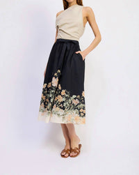 En Saison - Iris Midi Skirt