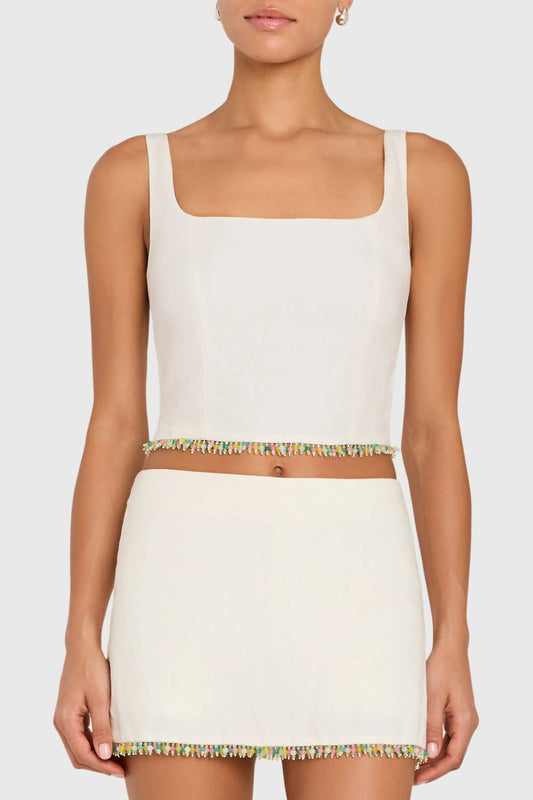 Amanda Uprichard - Jace Square Neck Top