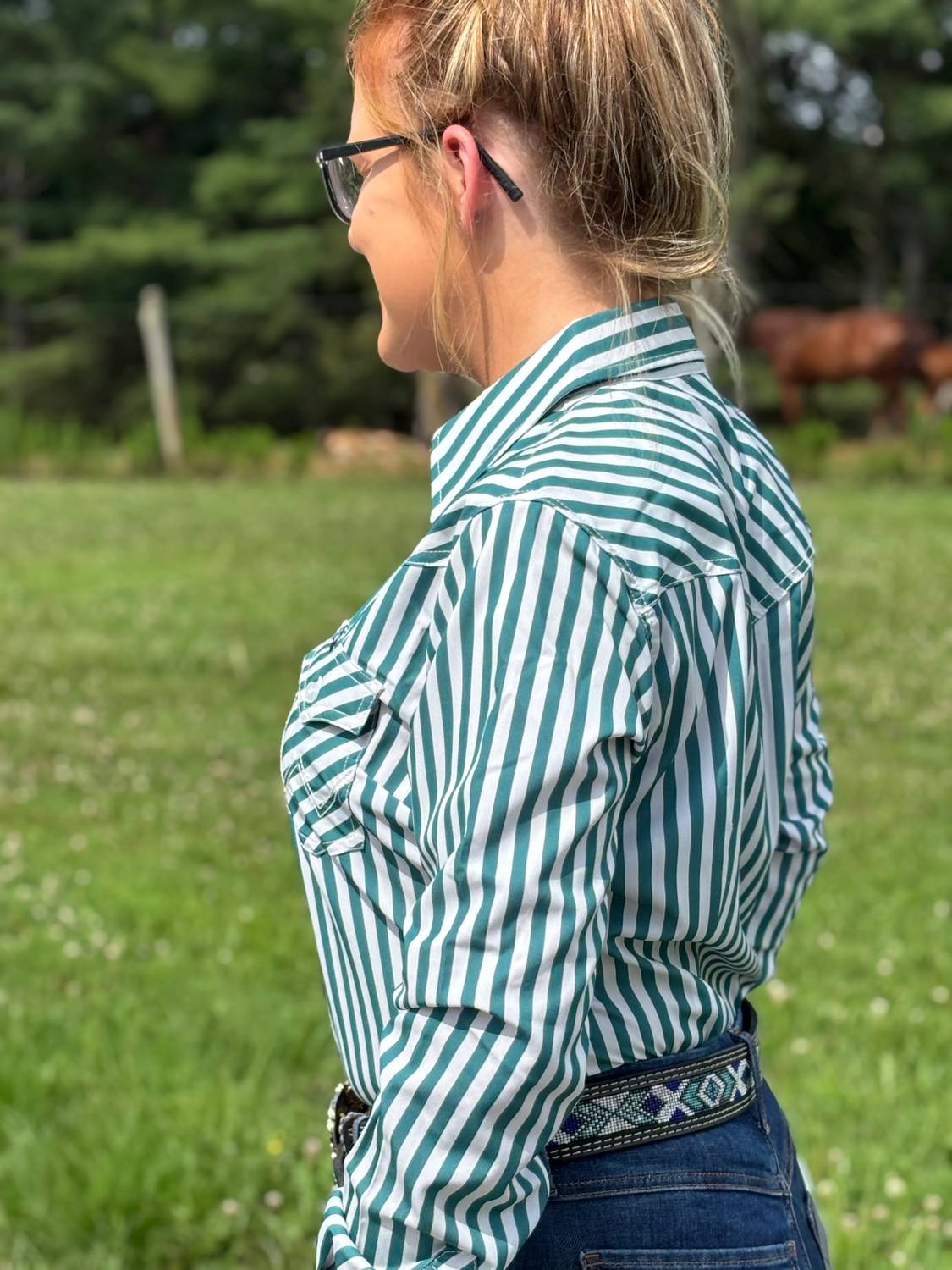 Wrangler - Stripe Performance Shirt