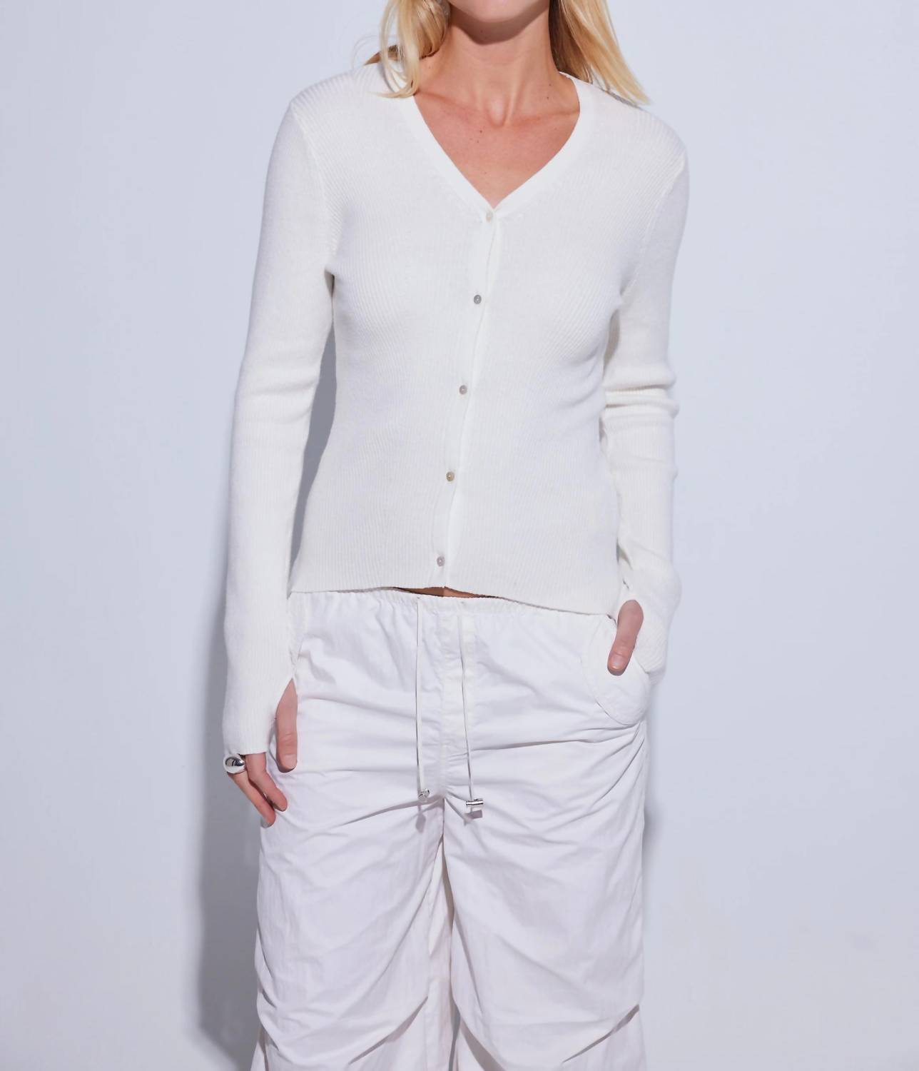 Colorush - Tigness Rib Cardigan