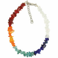 Zad - Women's Barefoot Balance Glass Chip Anklet