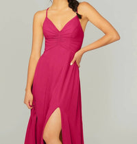 Morilee - Ruched Chiffon Bridesmaid Dress