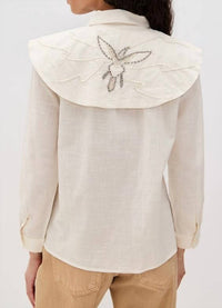 The Great. - Beaded Partridge Shirt