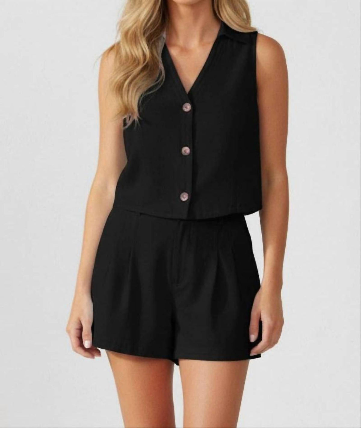 Naked Zebra - Soft Matte Cropped Vest Top