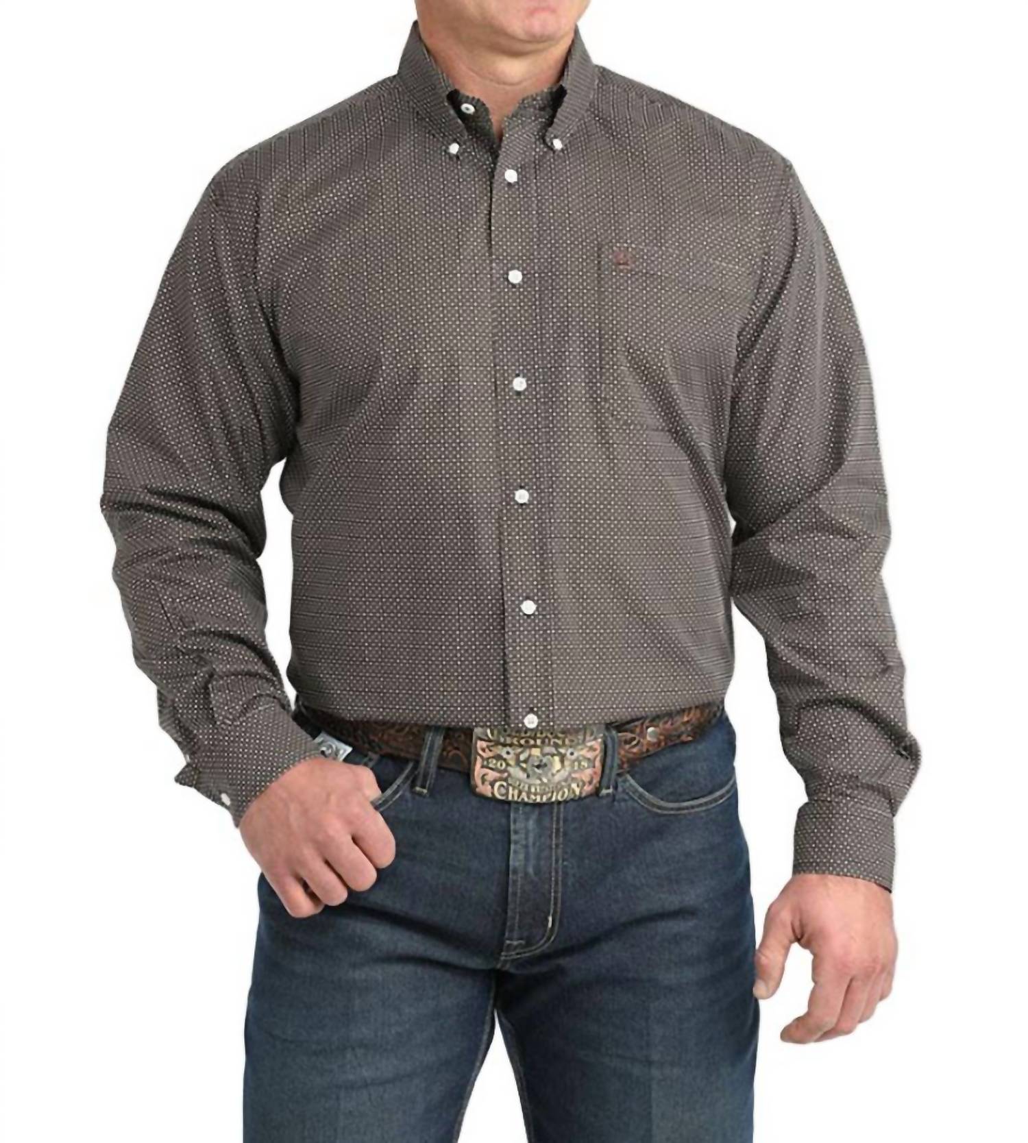 Cinch - Men's Classic Print Button Down Shirt