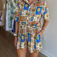 Sincerely Ours - Nicola Beachy Print Shorts