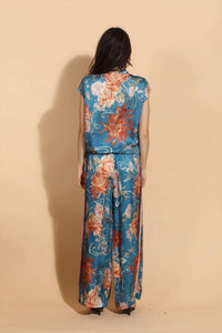 Jessie Liu - Printed Wide Leg Pants