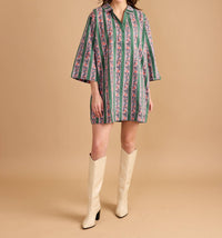 Double A Colette Mini Dress in floral manor - women's dress - view 6