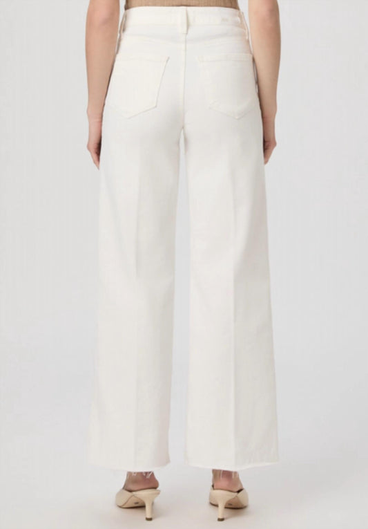 Paige - Anessa 31" Wide Leg Jeans