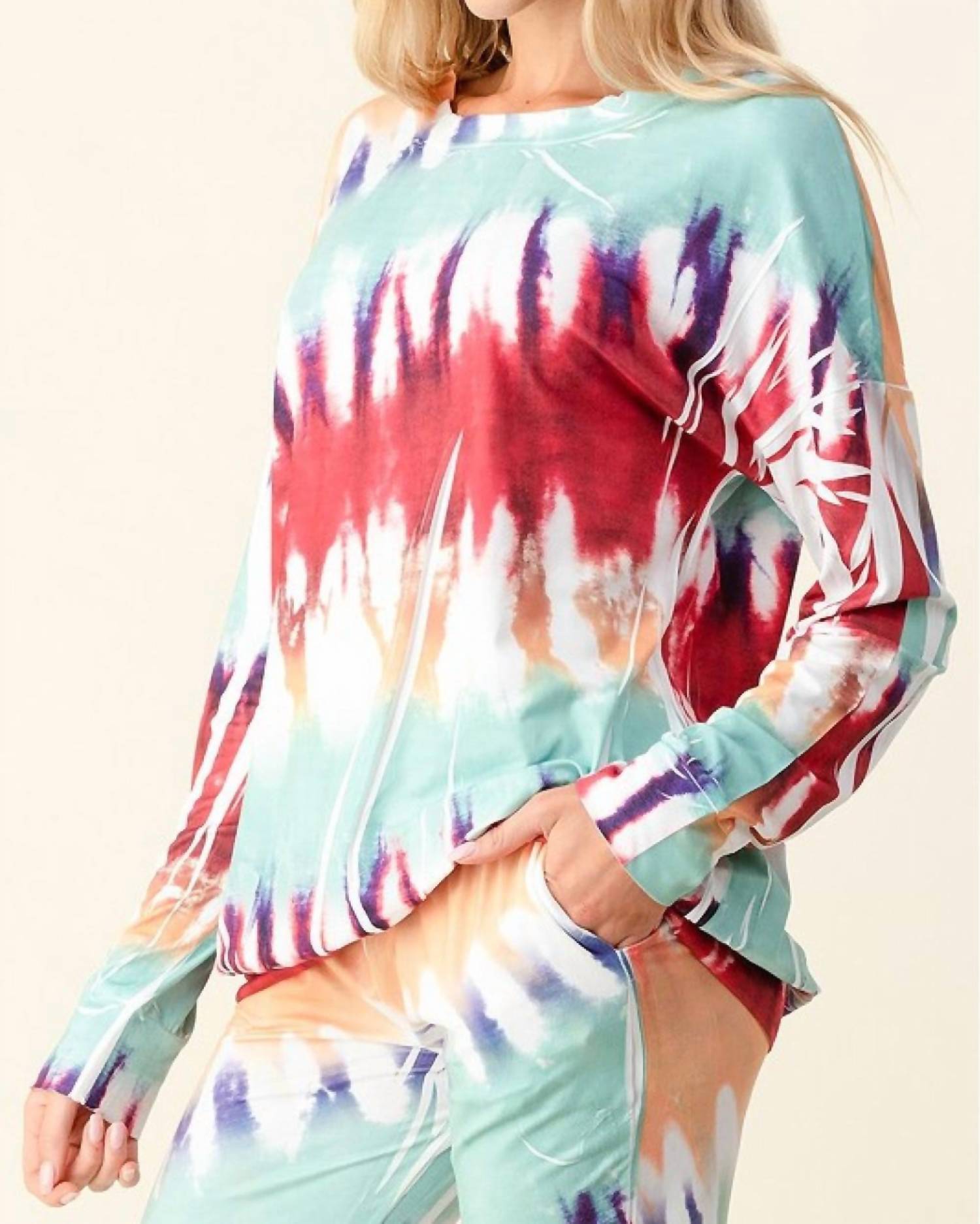 Blumin - Ink Art Tie Dye Jogger Set