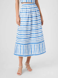 French Connection - Women's Structured Taffeta Midi Skirt