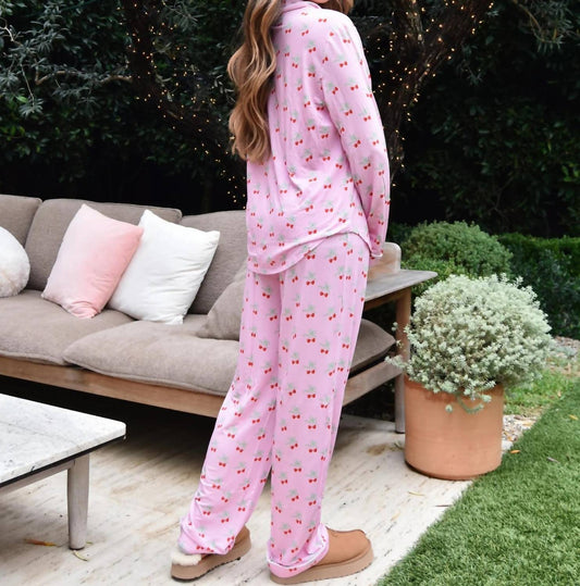 Katie J Nyc - Juniors Maia Bow Pj Pant Set