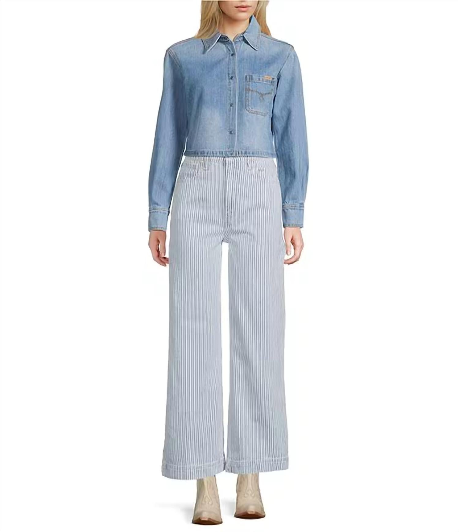 Ariat - Jazmine Wide Leg Crop Jeans