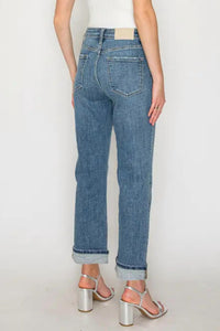Artemis Vintage - Tummy Control High Rise Slim Straight Jeans