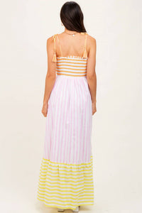 In February - Sherbert Maxi Dress