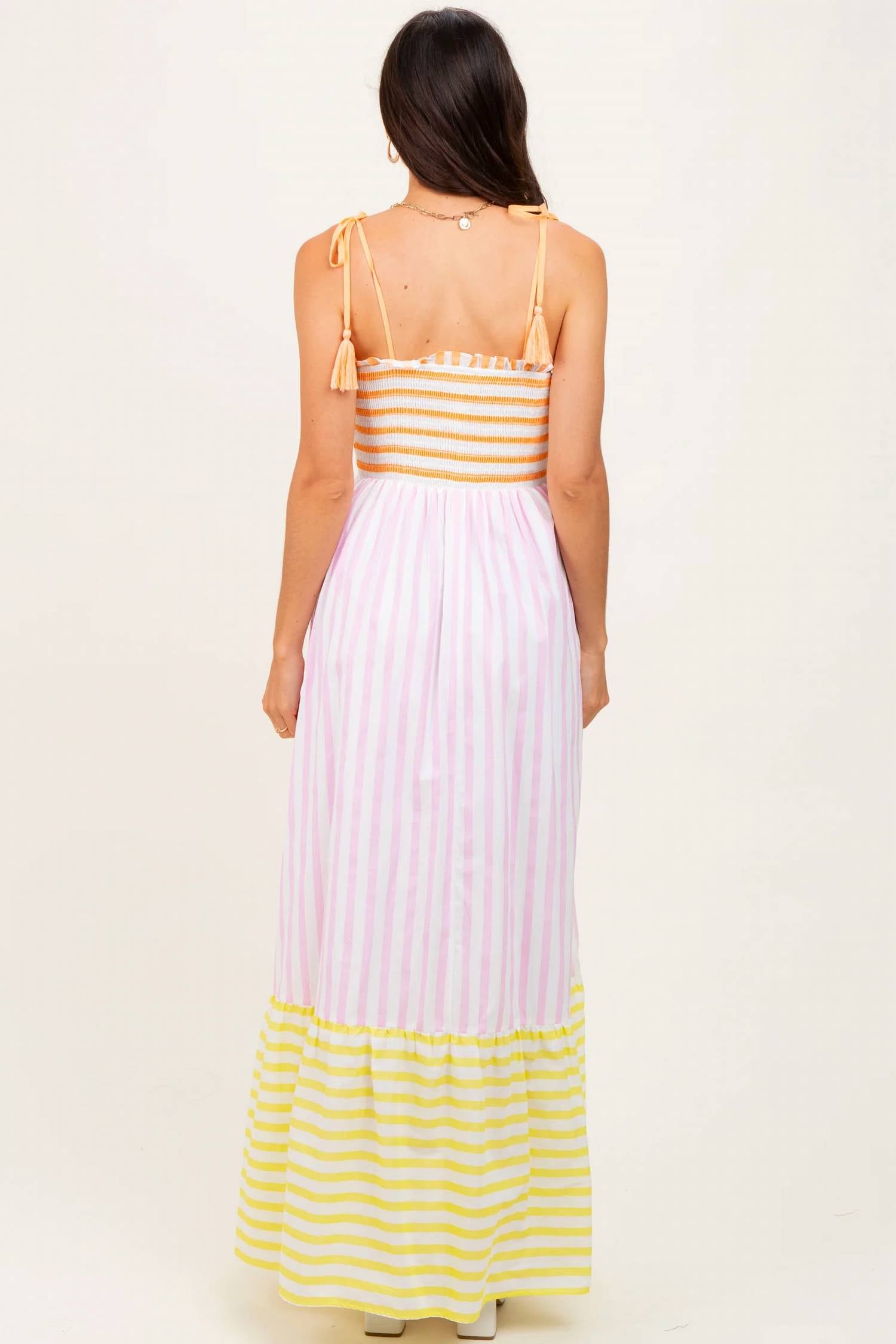 In February - Sherbert Maxi Dress