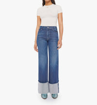 Mother - Lil Hustler Roller Sneak Cuff Jeans