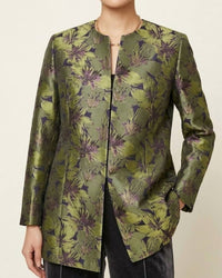 Gabriel + Simone - Metallic Floral Jacket