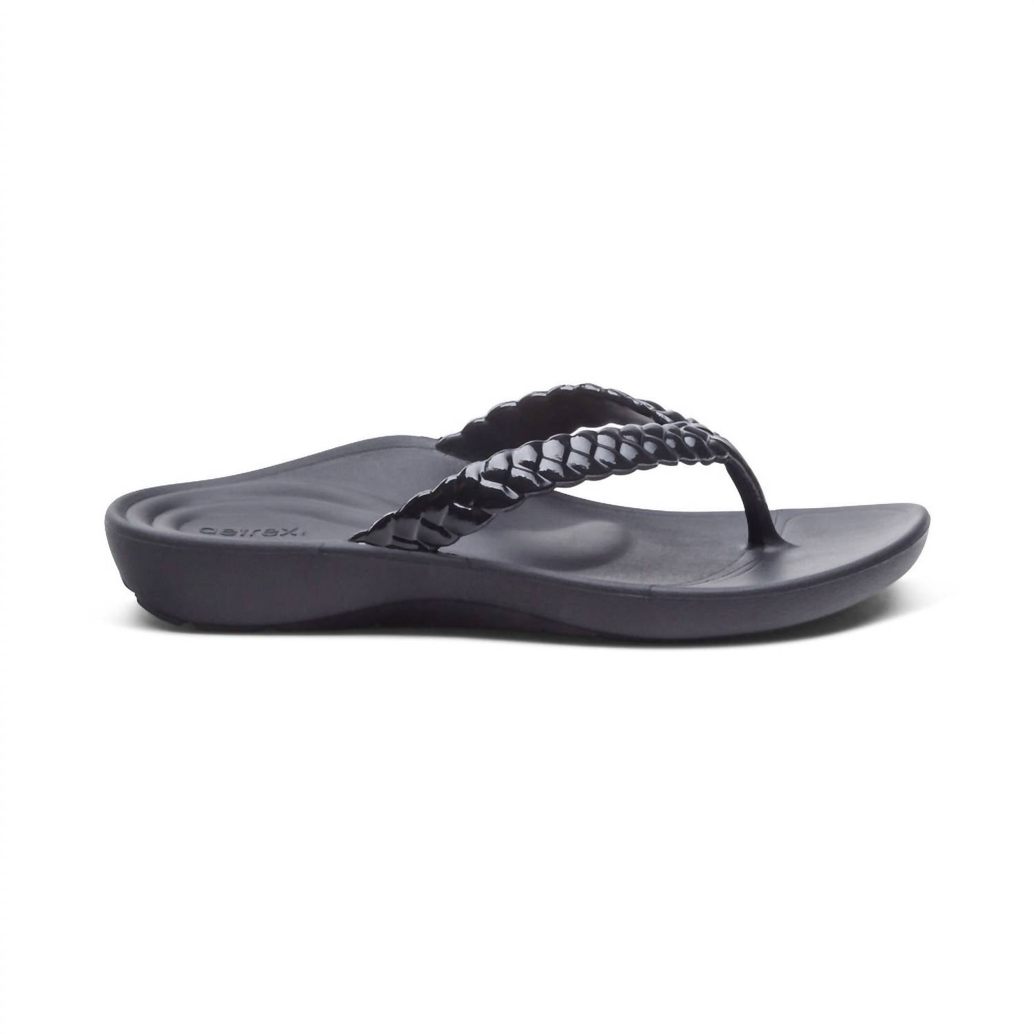 Aetrex - Women's Vicki Braided Thong Sandal
