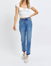 Judy Blue - Rigid Magic Release Hem Boyfriend