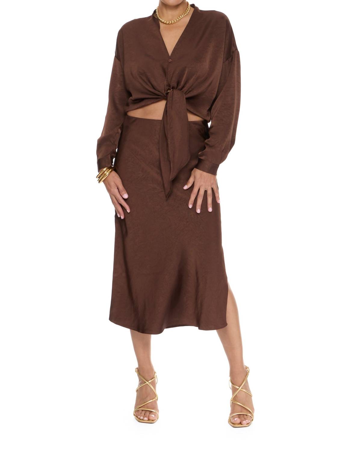 Lucy Paris - Gloria Tie Top