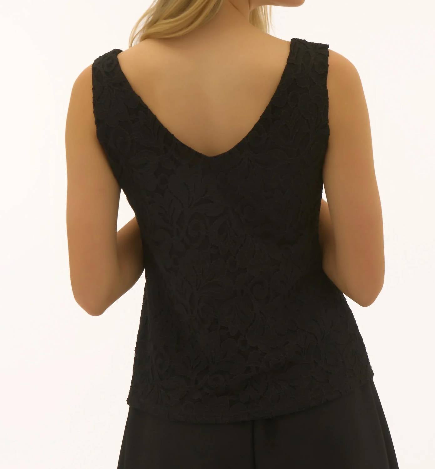 Joseph Ribkoff - Stretch Lace V-neck Cami