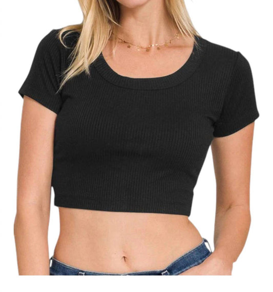 Heimish Usa - Seamless Ribbed Crop Top