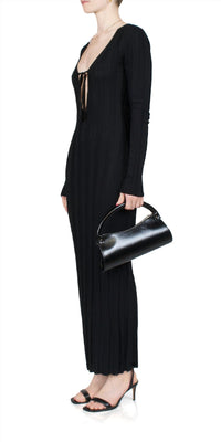 Liaison Knit Keyhole Maxi Dress