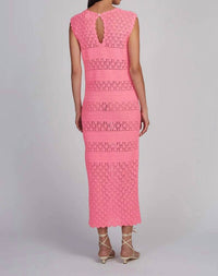 Eleven Six - Cotton Crochet Midi Dress