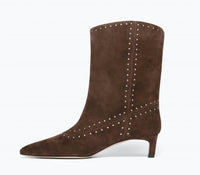 Freda Salvador - Women's Tricia Studded Suede Boot